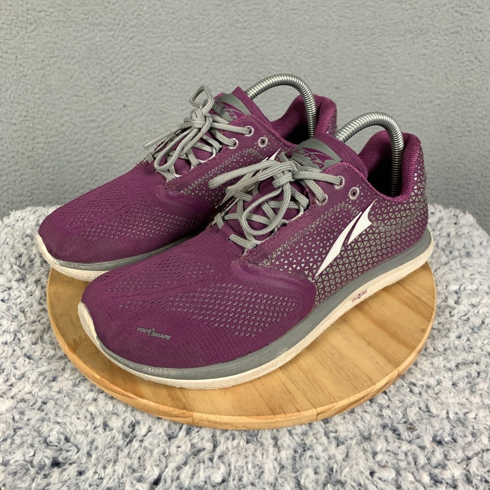 Altra Solstice Sneaker Shoes‎ Women's 8.5 Purple Low Top Road Running AFW1836P-5